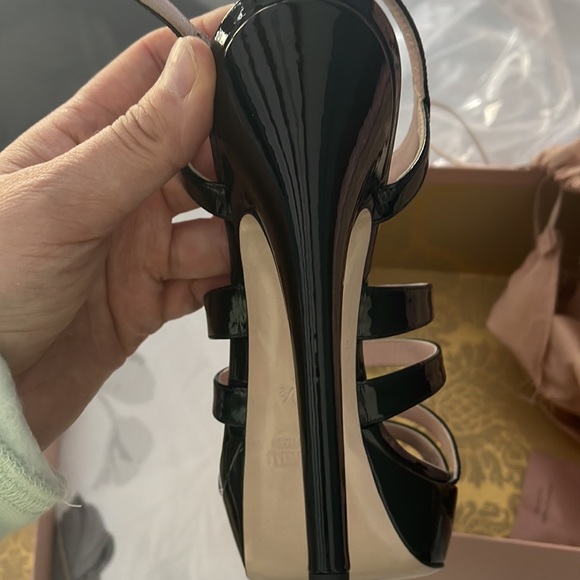 Authentic Miu Miu strappy sandels - Picture 6 of 9
